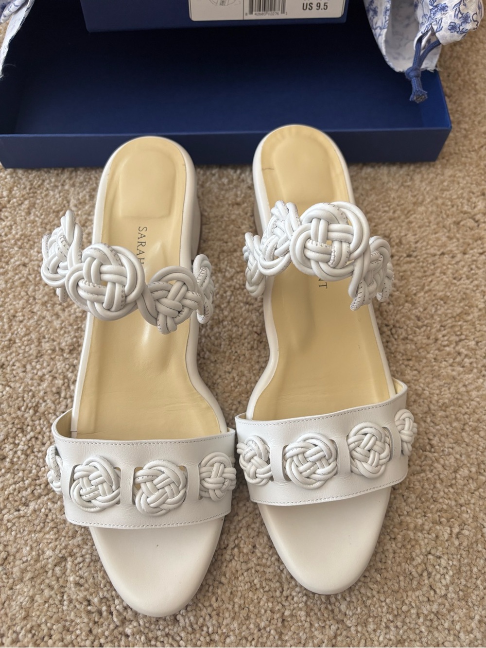 Sarah Flint Perfect Celeste 30 size 40.5 (9.5M) Hard-to-Find shoe style!
